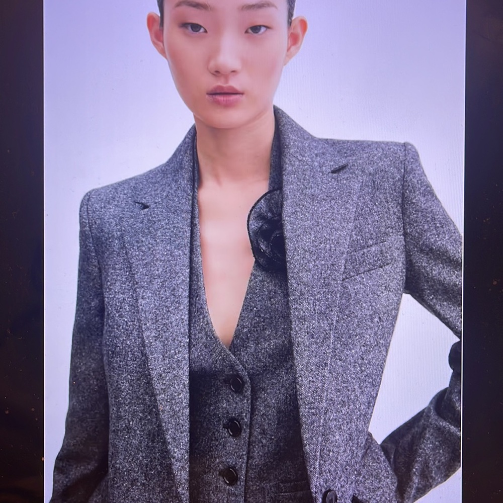 NWT Mango Wool Suit, Pant and Blazer - Picture 4 of 10